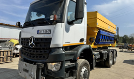 Mercedes Benz 6x6 AROCS 3333 EURO6 + Schmidt 12m3