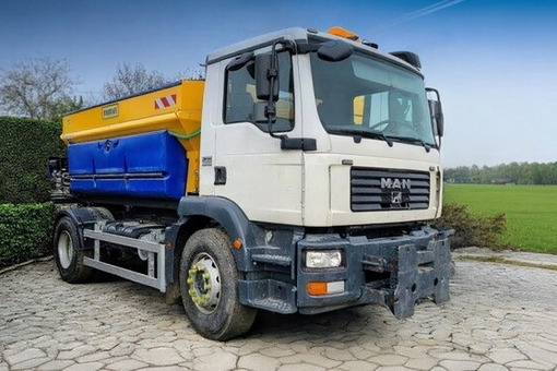 Zdjęcie przedstawiające MAN 18.240 4x2 EURO IV + Schmidt 6m3